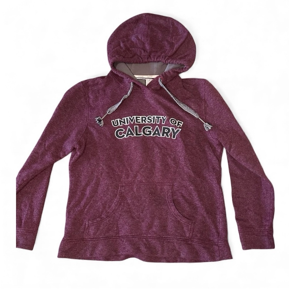 University of Calgary Burgundy Hoodie
